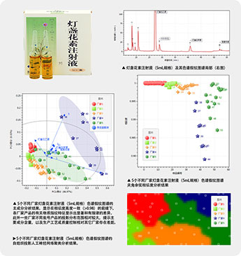 Chemometrics analysis of related substances in TCM scutellarin injection of 60 batches of samples from 5 different manufacturers